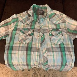 BKE pearl snap shirt